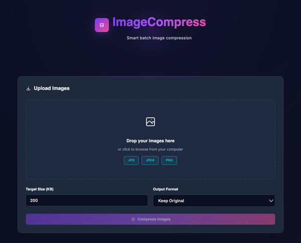 Vibecoding a batch image resizer